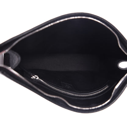 MCM Visetos Medium Zip Pouch Black 6 of 7