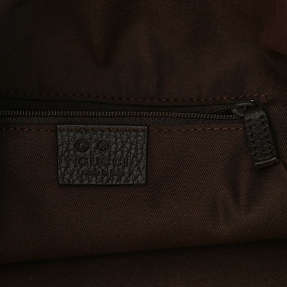 Gucci Nylon Monogram Hobo Dark Brown 6 of 8