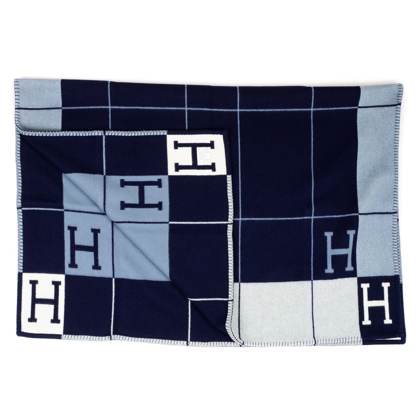 Wool Cashmere Signature Avalon Blanket Caban Ecru