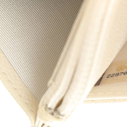 Chanel Caviar Quilted Wallet On Chain WOC White 8 of 14