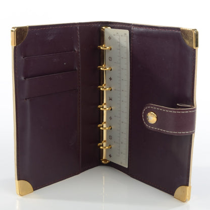 Louis Vuitton Suhali Small Ring Agenda Prune 7 of 15
