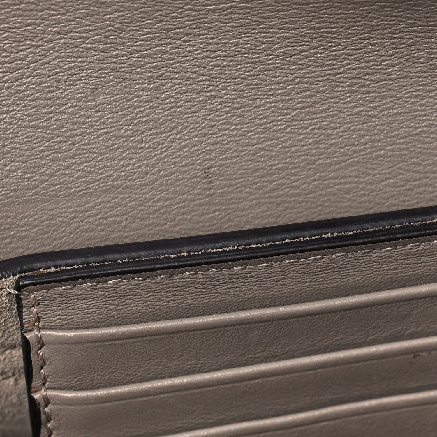 Chloe Suede Calfskin Mini Faye Shoulder Bag Motty Grey 11 of 12