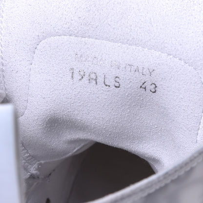 Christian Dior Technical Canvas Oblique Mens B23 High Top Sneakers 43 White Black 9 of 10
