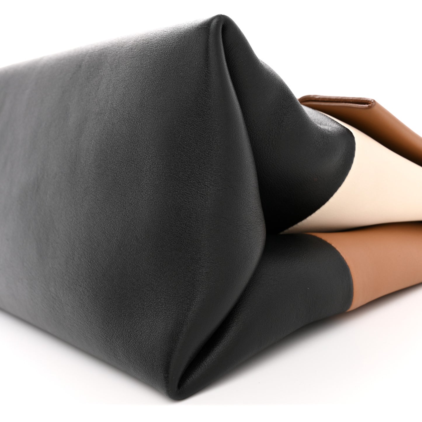 Calfskin All Soft Shoulder Bag Tan