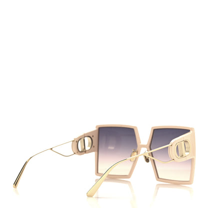 Christian Dior Square 30 Montaigne Sunglasses Beige 4 of 8