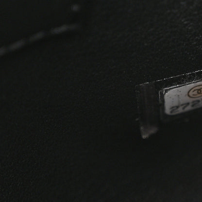 Chanel Caviar Lizard Quilted Medium Coco Handle Flap Black 6 of 10