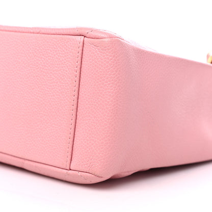 Chanel Caviar Quilted Petit Shopping Tote PST Pink 9 of 10