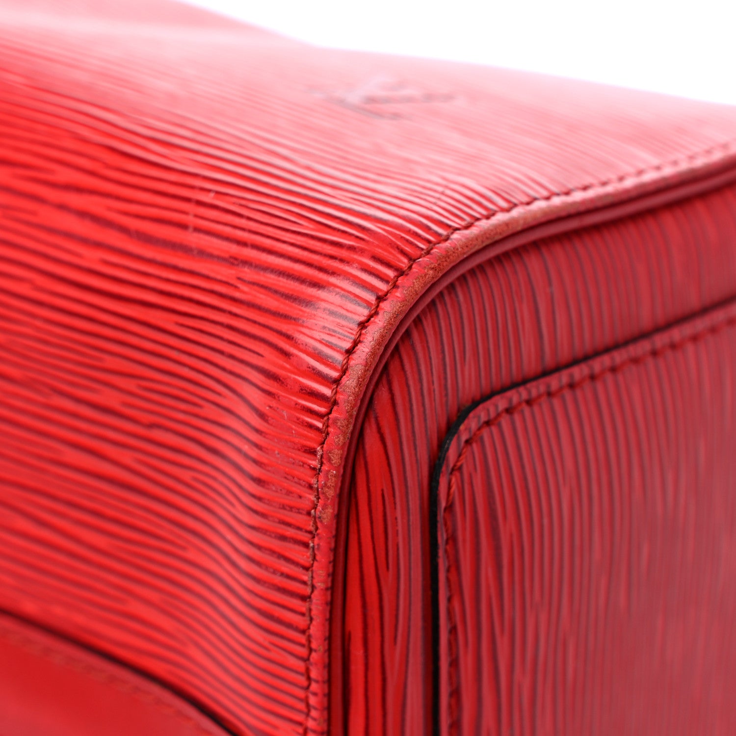 Louis Vuitton Epi Speedy 25 Castillan Red 12 of 18