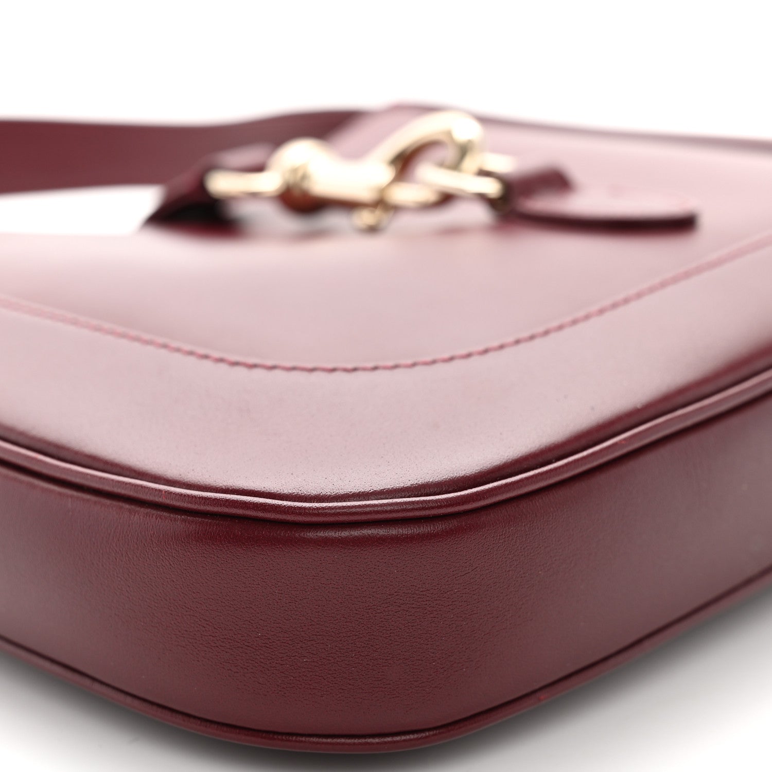Gucci Ancora Calfskin Small Jackie Shoulder Bag Rosso 8 of 10