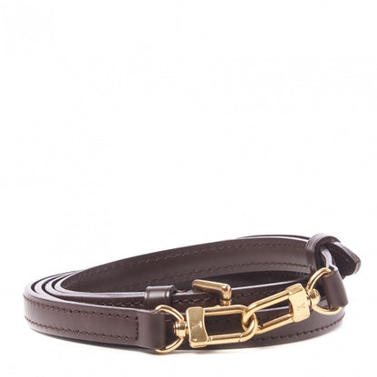 Louis Vuitton Calfskin 12mm Adjustable Shoulder Strap Brown 1 of 4