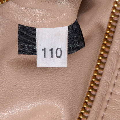 Prada Nappa Gaufre Ruched Clutch Pomice 8 of 10