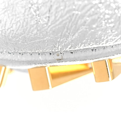 Fendi Rock Millenium Nano Fendigraphy Hobo Charm Argento 10 of 10