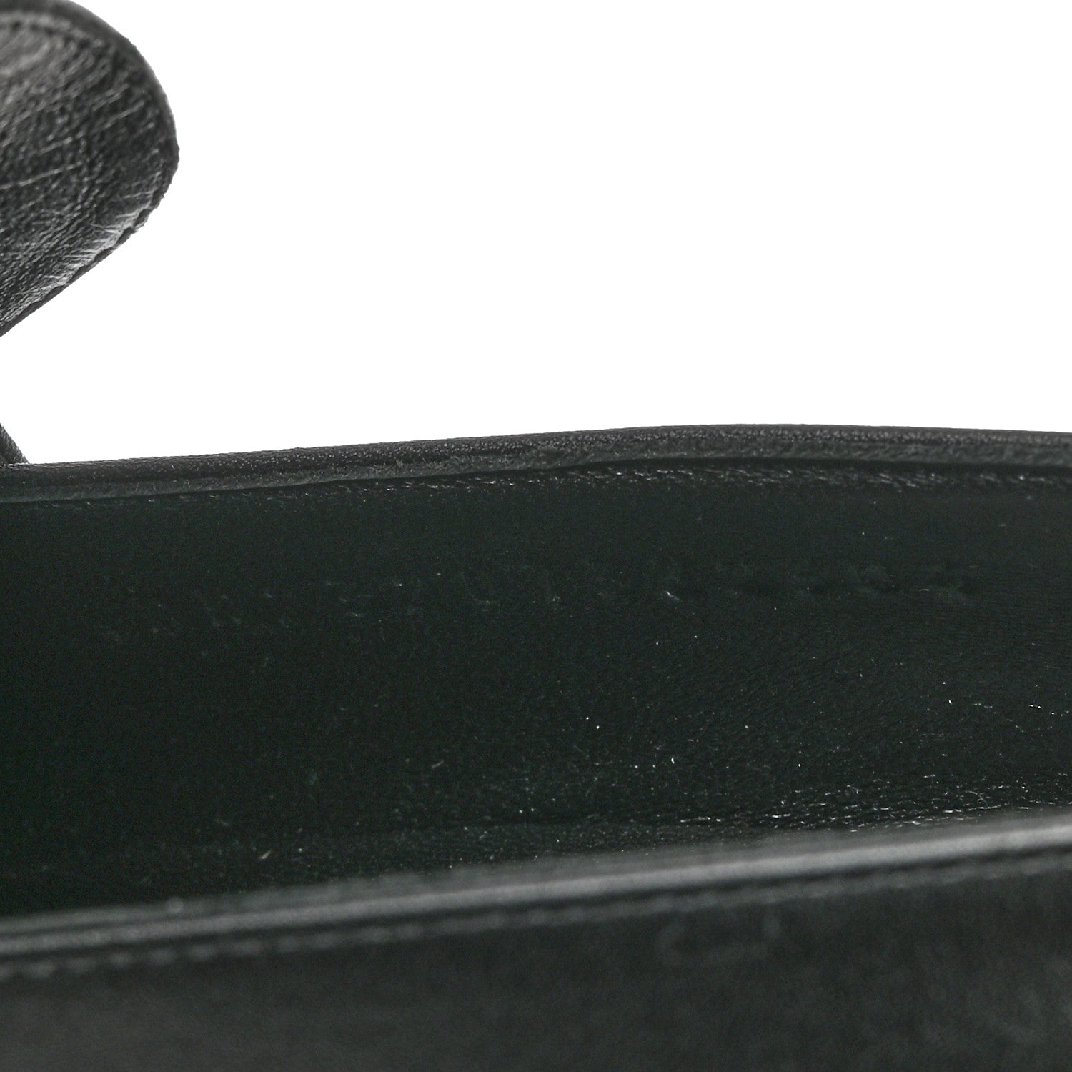 Hermes Calfskin Heel 70 Pumps 40 Black 7 of 8