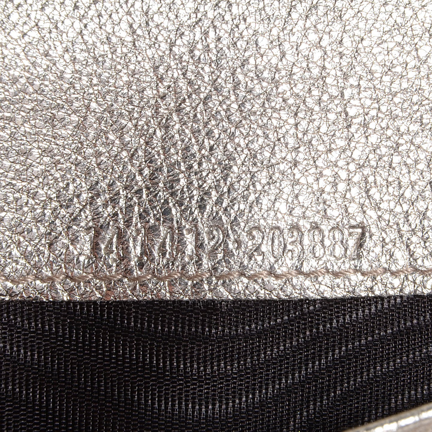 Monogram D Ring Continental Wallet Silver