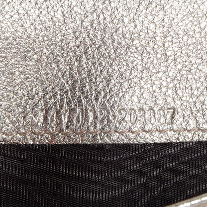 Gucci Monogram D Ring Continental Wallet Silver 7 of 7