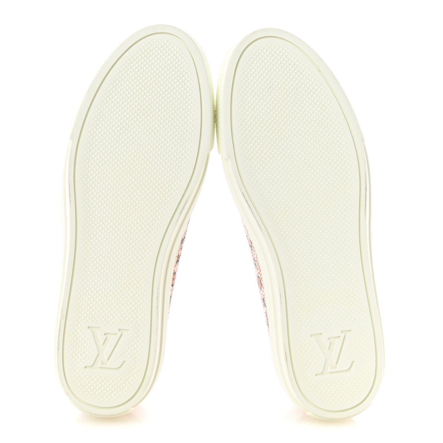 Louis Vuitton Calfskin Monogram Crafty Sneaker 37 White 6 of 9