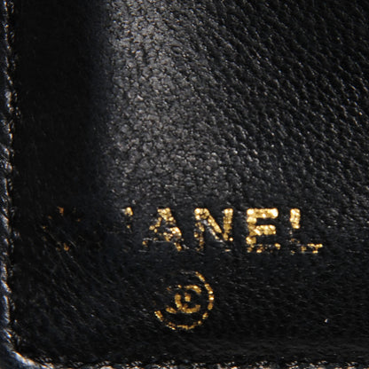 Chanel Caviar Timeless CC Compact French Wallet Black 6 of 6