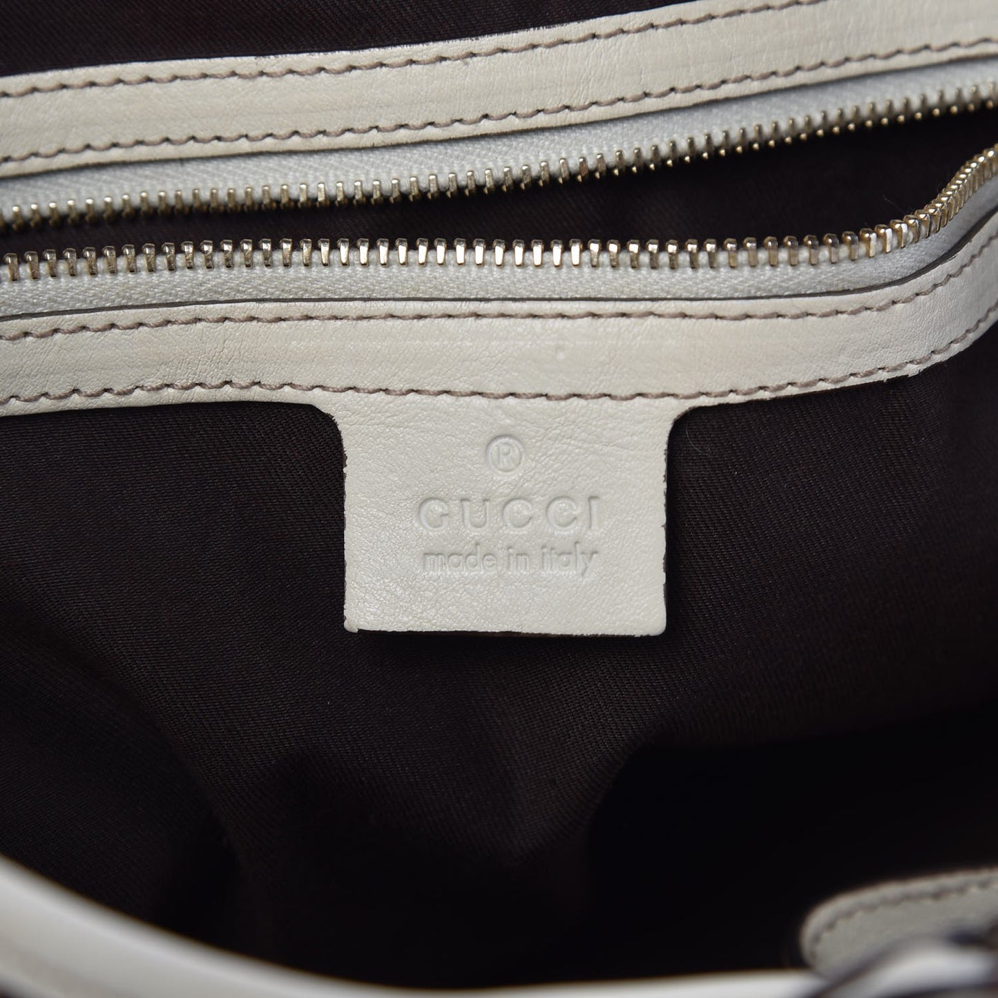 Monogram Small Pelham Shoulder Bag Off White