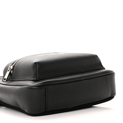 Christian Dior Grained Calfskin Mini Rider Backpack Black 4 of 10