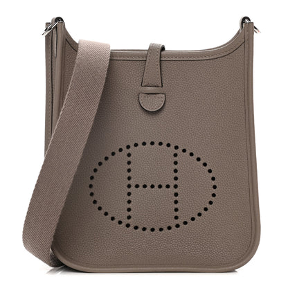 Hermes Taurillon Maurice Evelyne TPM Gris Asphalte 1 of 10