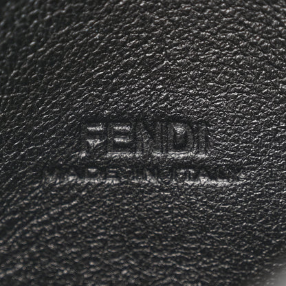 Fendi Nappa Matisse FF Embossed Nano Baguette Charm Black 6 of 10