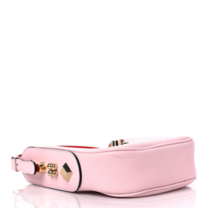 Christian Louboutin Calfskin Mini Carasky Shoulder Bag Pink 4 of 9