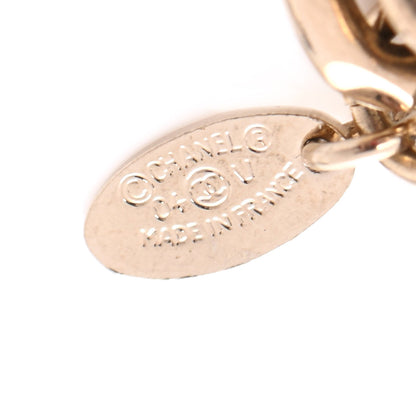 Chanel CC Logo Charms Bracelet Gold 4 of 4