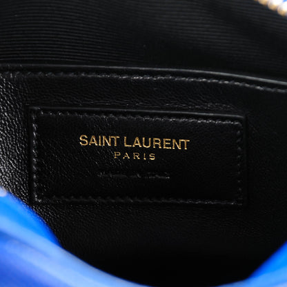 Saint Laurent Grain De Poudre Small Classic Monogram Camera Bag Blue Majorelle 6 of 7