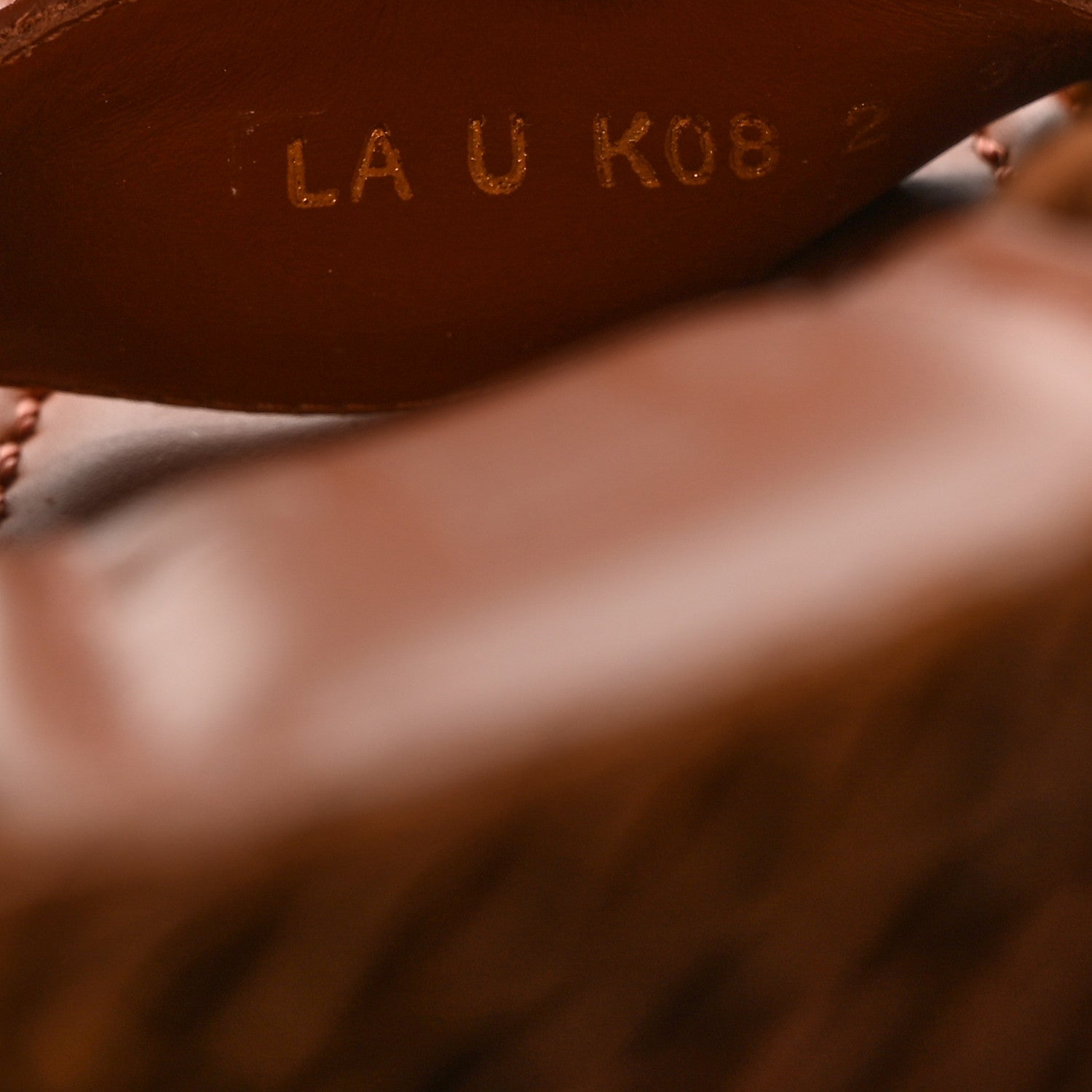 Valentino Garavani Calfskin Rockstud Torchon Espadrille 25/115mm Wedge Sandals 37 Cuoio 7 of 9