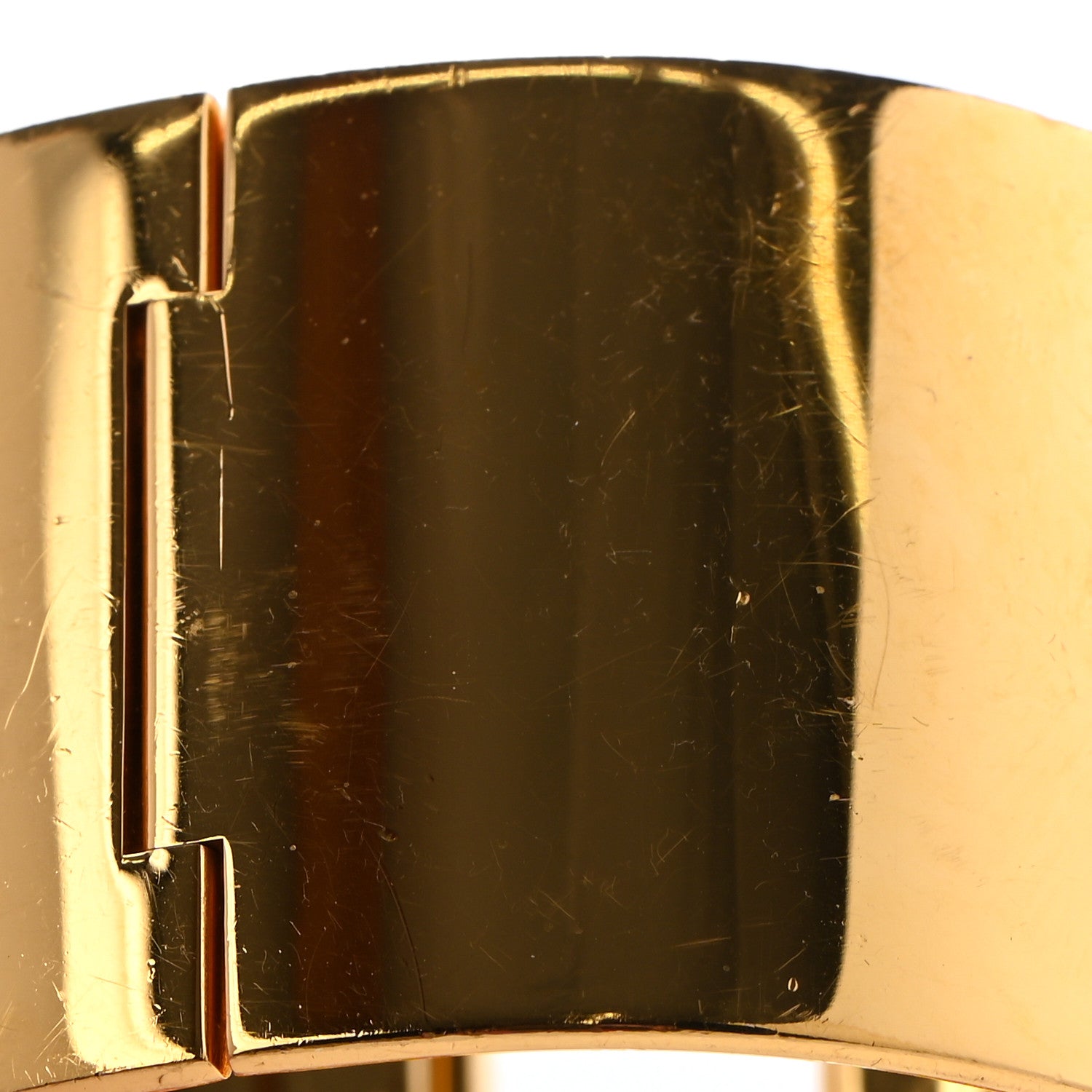 Hermes Enamel Extra Wide Clic Clac H Bracelet GM White 8 of 8