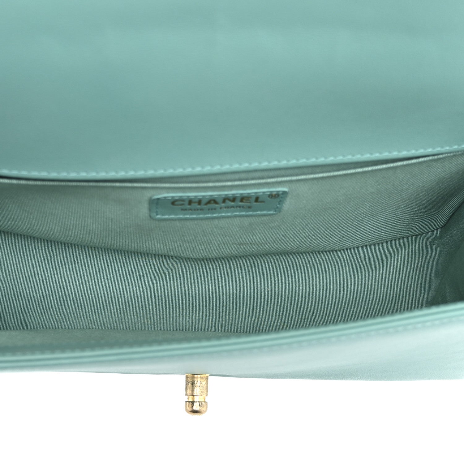 Chanel Lambskin Quilted Medium Boy Flap Green 5 of 11