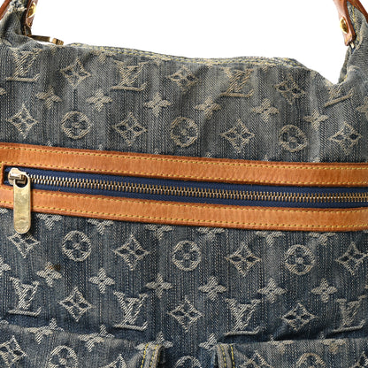 Louis Vuitton Denim Baggy GM Blue 7 of 9