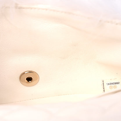 Chanel Feathers Lambskin Quilted Flap White 12 of 14