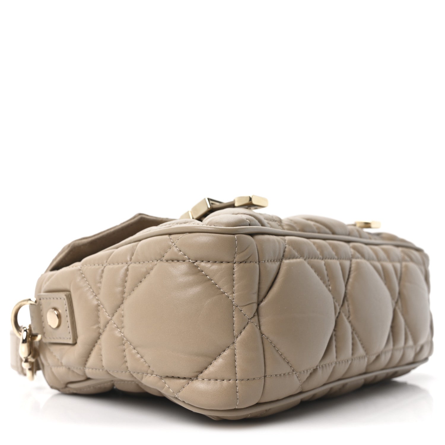 Christian Dior Calfskin Macrocannage Small Diorcamp Messenger Sand 9 of 10