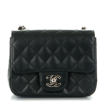 Chanel Caviar Quilted Mini Square Flap Black 1 of 8
