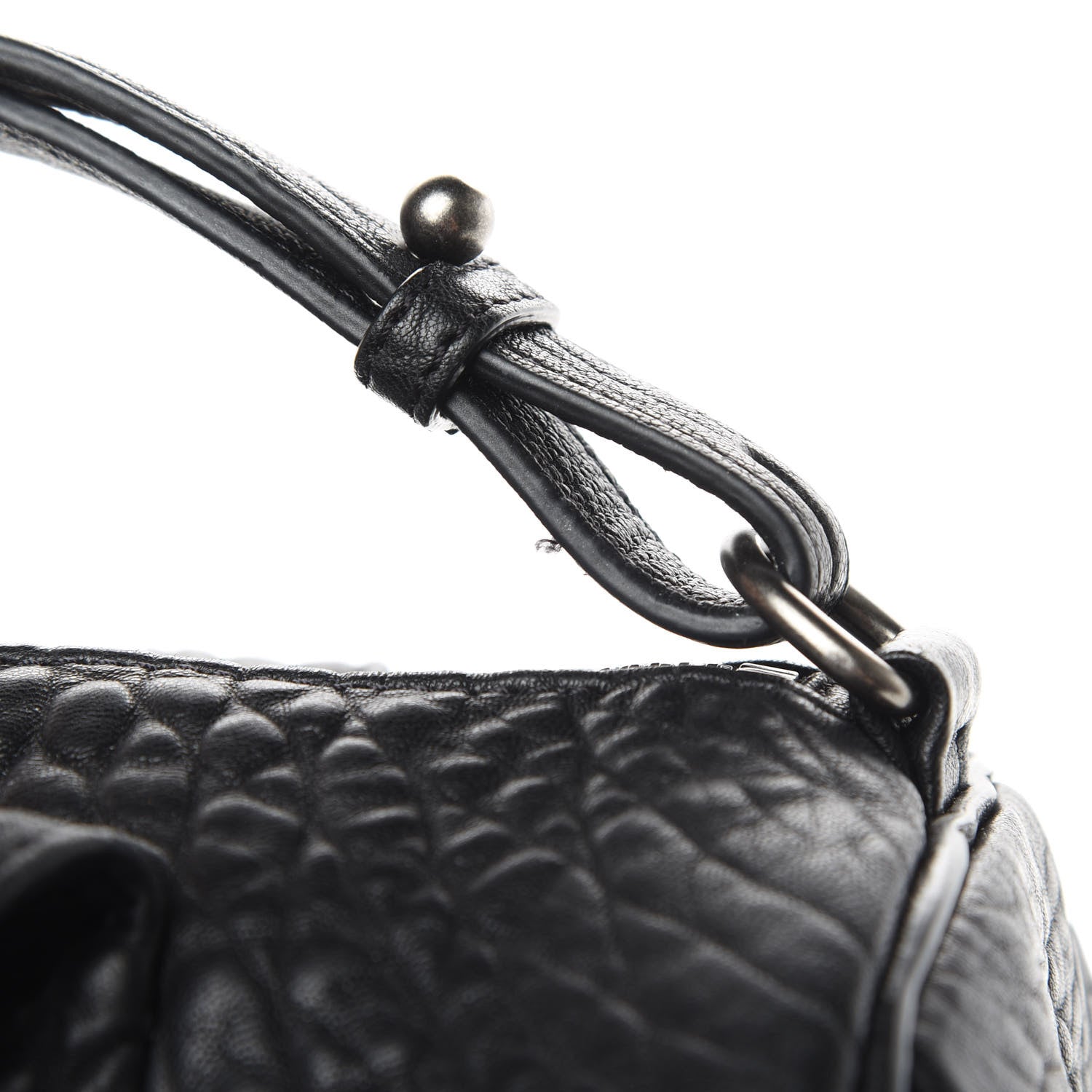 Alexander Wang Pebbled Lambskin Rocco Black Nickel Hardware 10 of 11