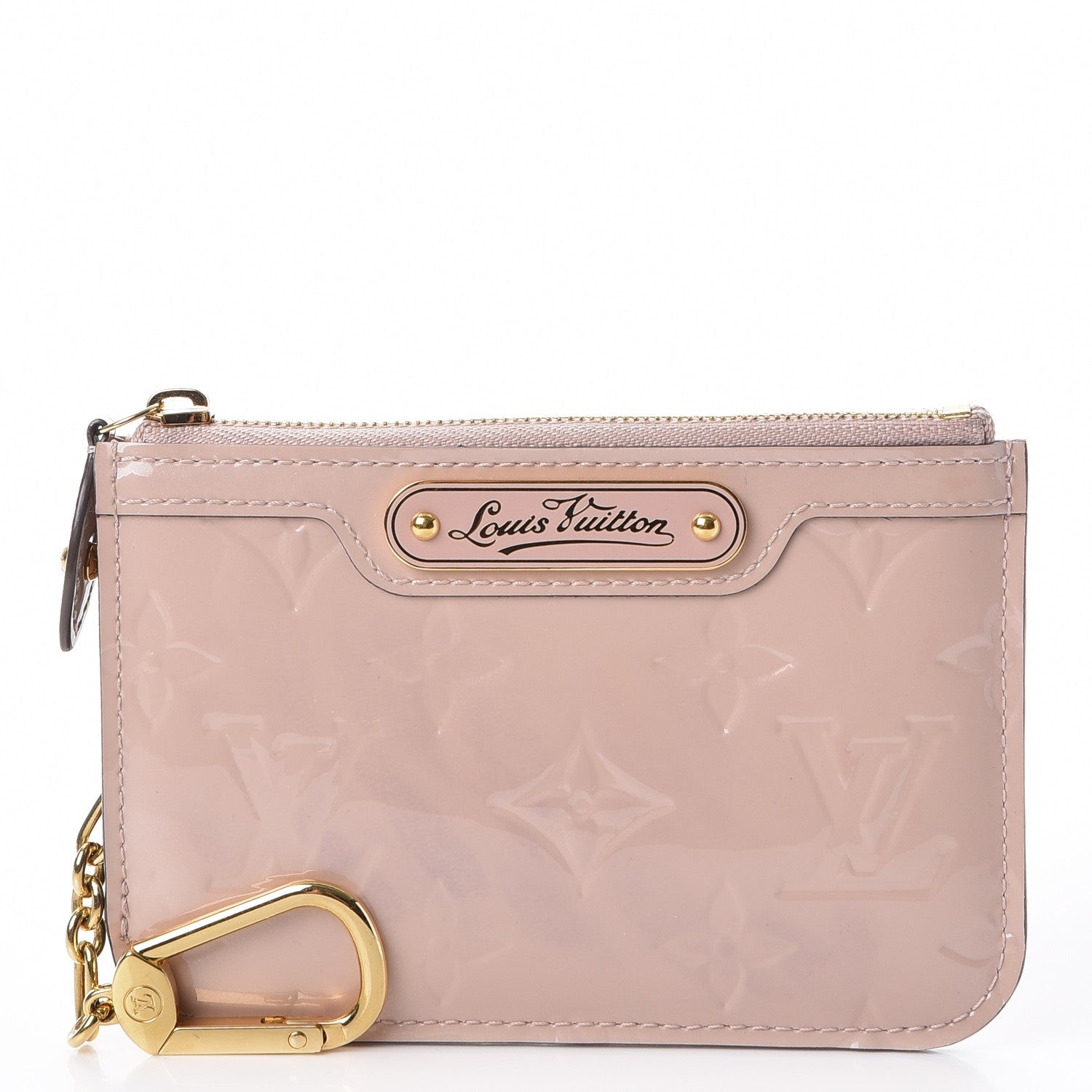 Louis Vuitton Vernis Key Pouch Rose Angelique 1 of 9