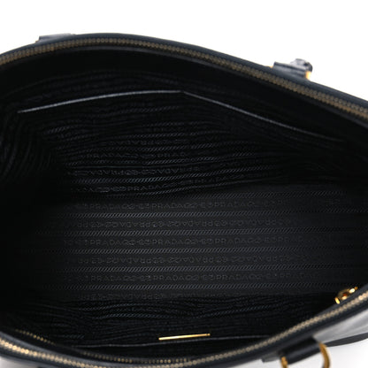 Prada Saffiano Large Galleria Double Zip Tote Black 5 of 11
