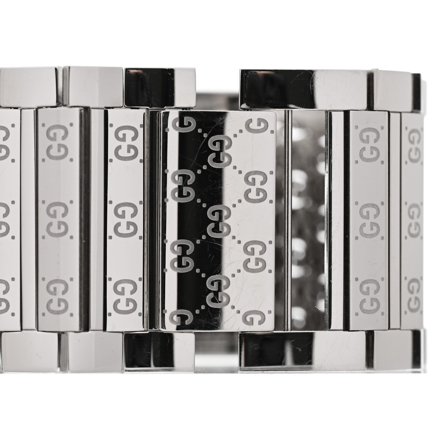 Gucci Stainless Steel 33mm Twirl Quartz Watch Brown 6 of 8