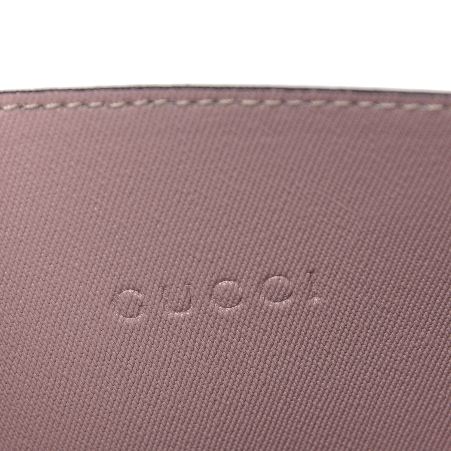 Gucci Textured Calfskin Monogram Small Reversible GG Tote Dark Cipria 9 of 15