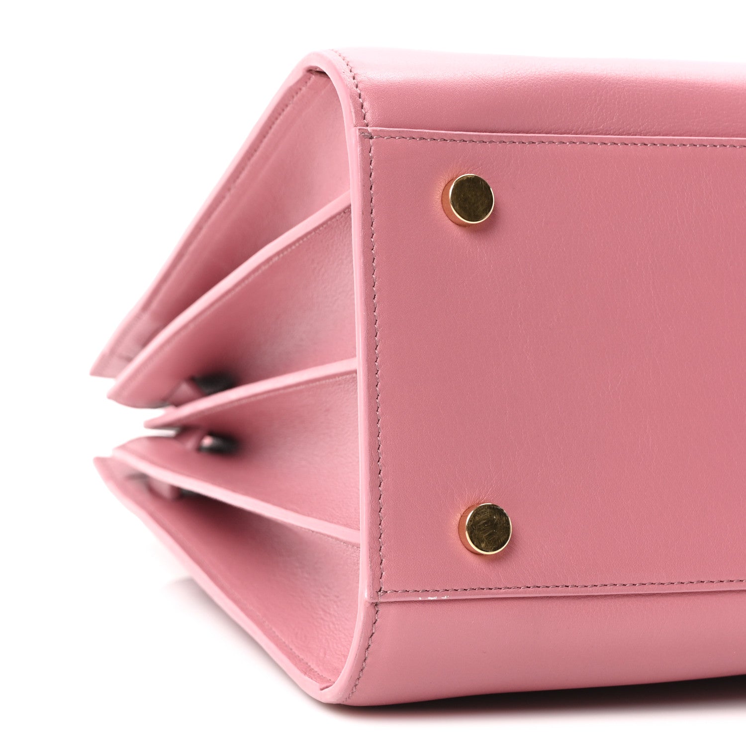 Saint Laurent Calfskin Small Sac De Jour Dark Rose 9 of 10