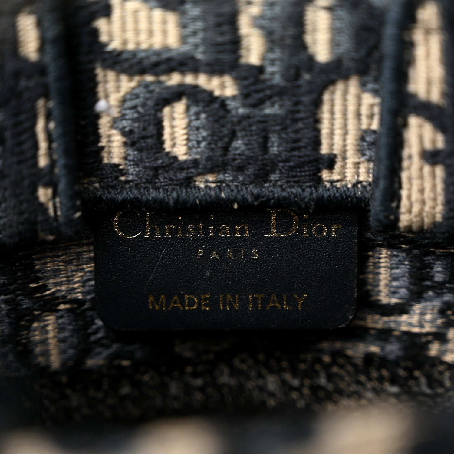 Christian Dior Oblique Mini Book Tote Phone Bag Blue 6 of 11