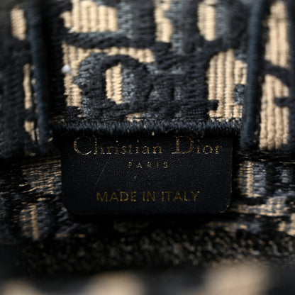 Christian Dior Oblique Mini Book Tote Phone Bag Blue 6 of 11
