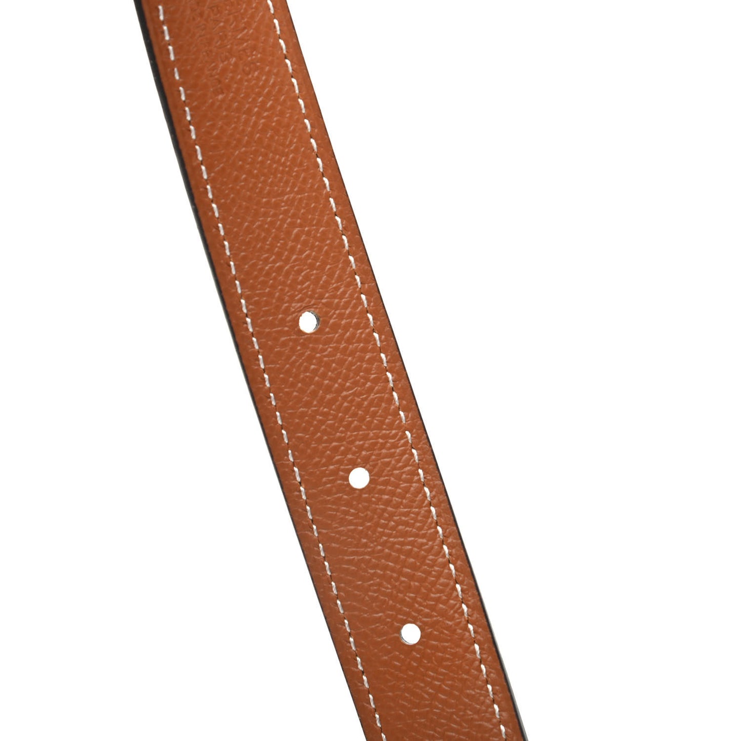 Swift Epsom 24mm Mini Constance H Belt 95 Black Gold