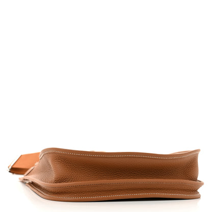 Hermes Taurillon Clemence Evelyne III PM Gold 4 of 13