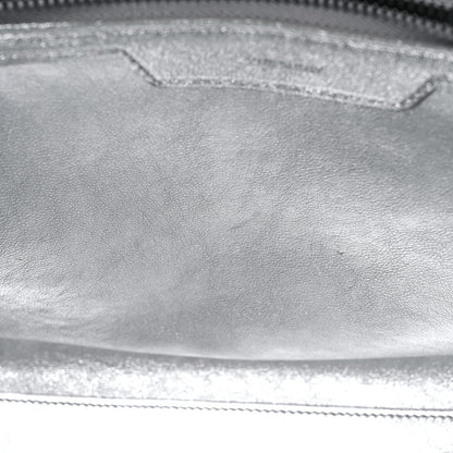 Celine Laminated Lambskin Micro Luggage Silver 14 of 18