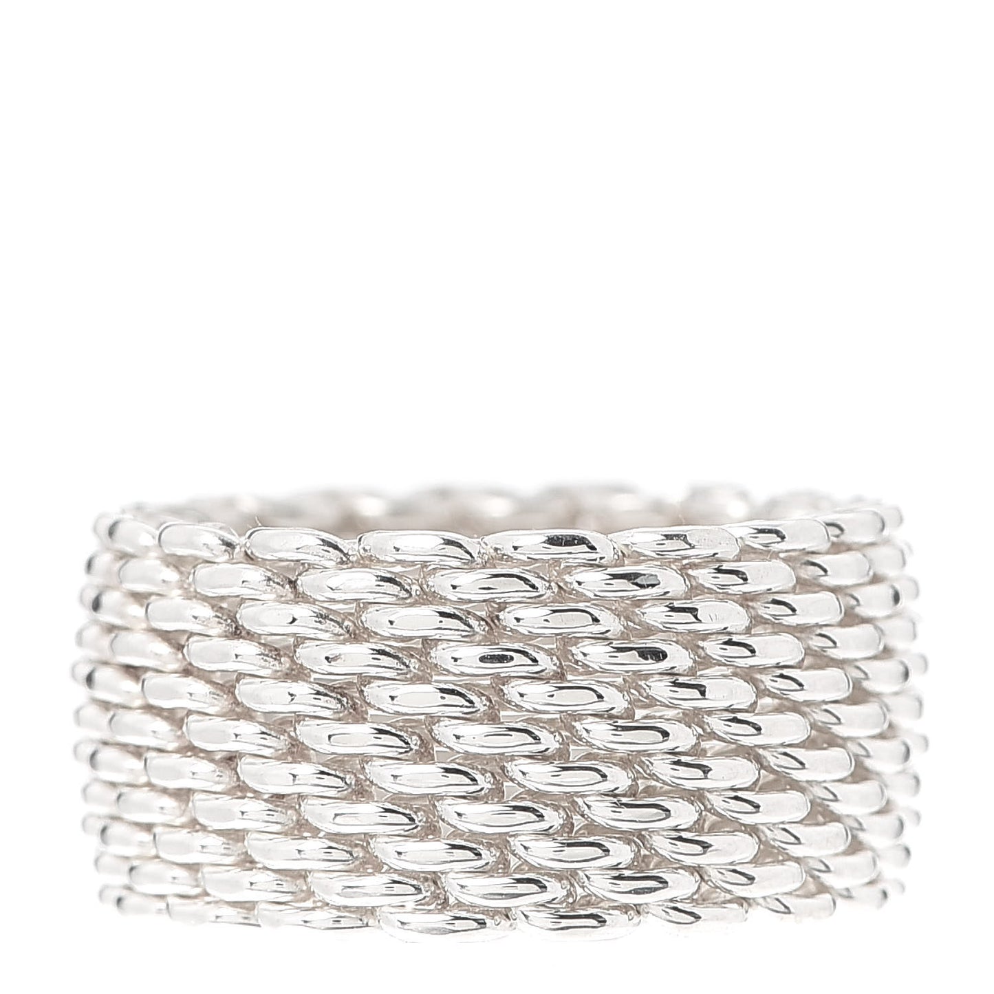 Sterling Silver Somerset Mesh Ring 47 4.25