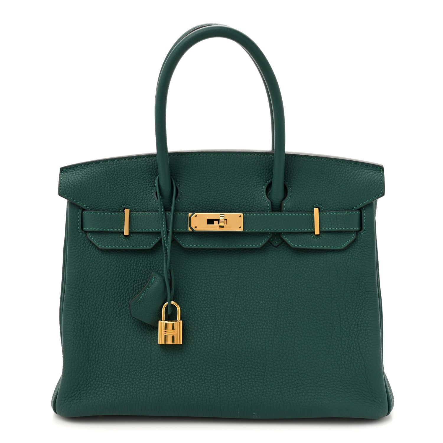 Hermes Togo Birkin 30 Malachite 1 of 14