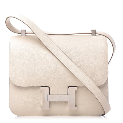Hermes Epsom Constance 24 Craie 1 of 12