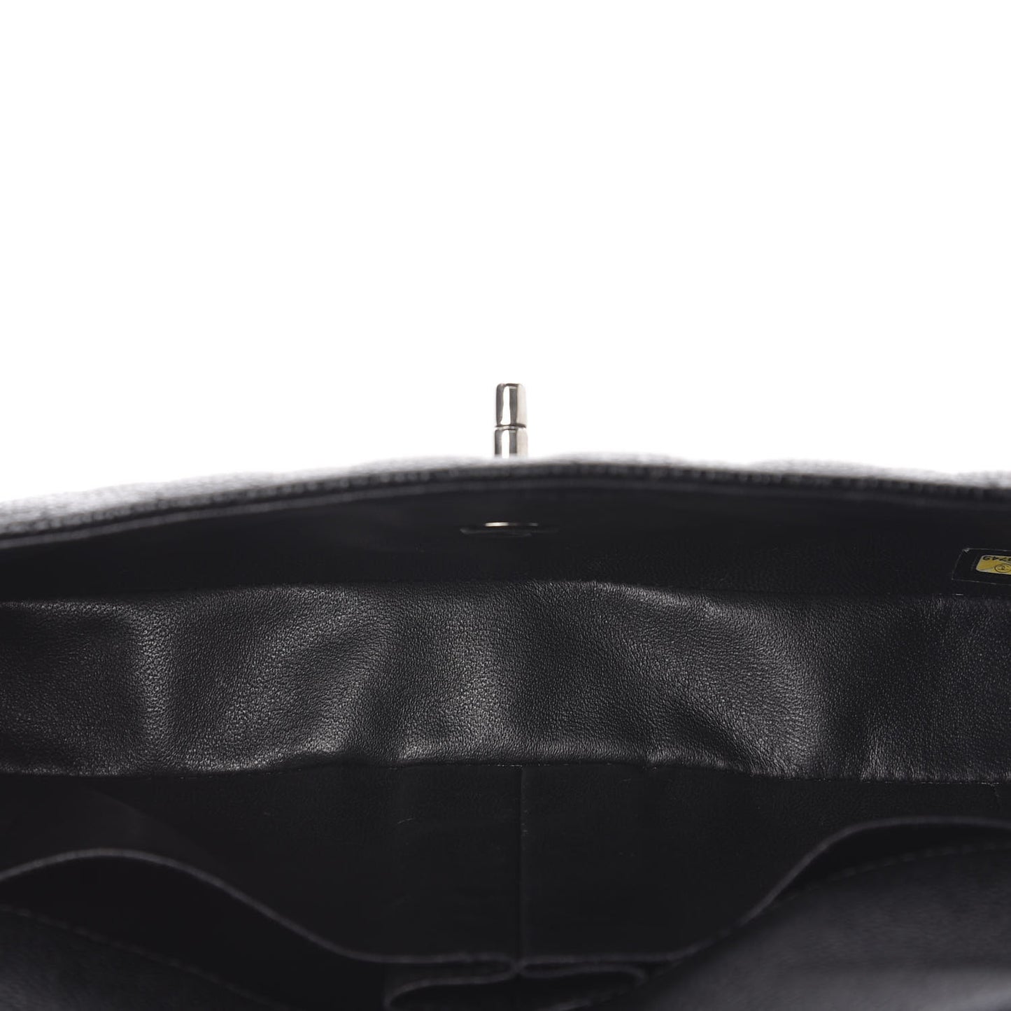 Caviar Quilted East West Flap Black